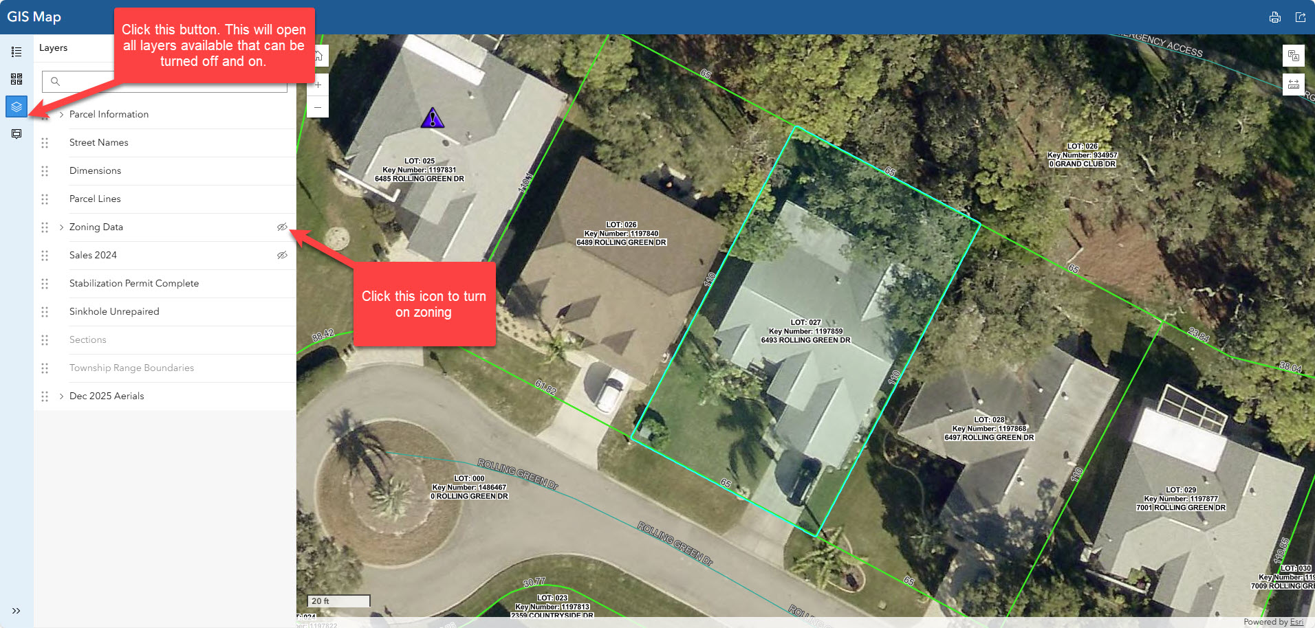 Where to find Zoning